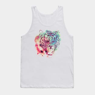 Glowing Tiger Tank Top